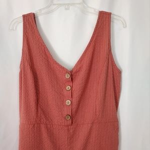 Bailey's Blossoms NWT Thin Striped Summer Jumpsuit.  Size  L